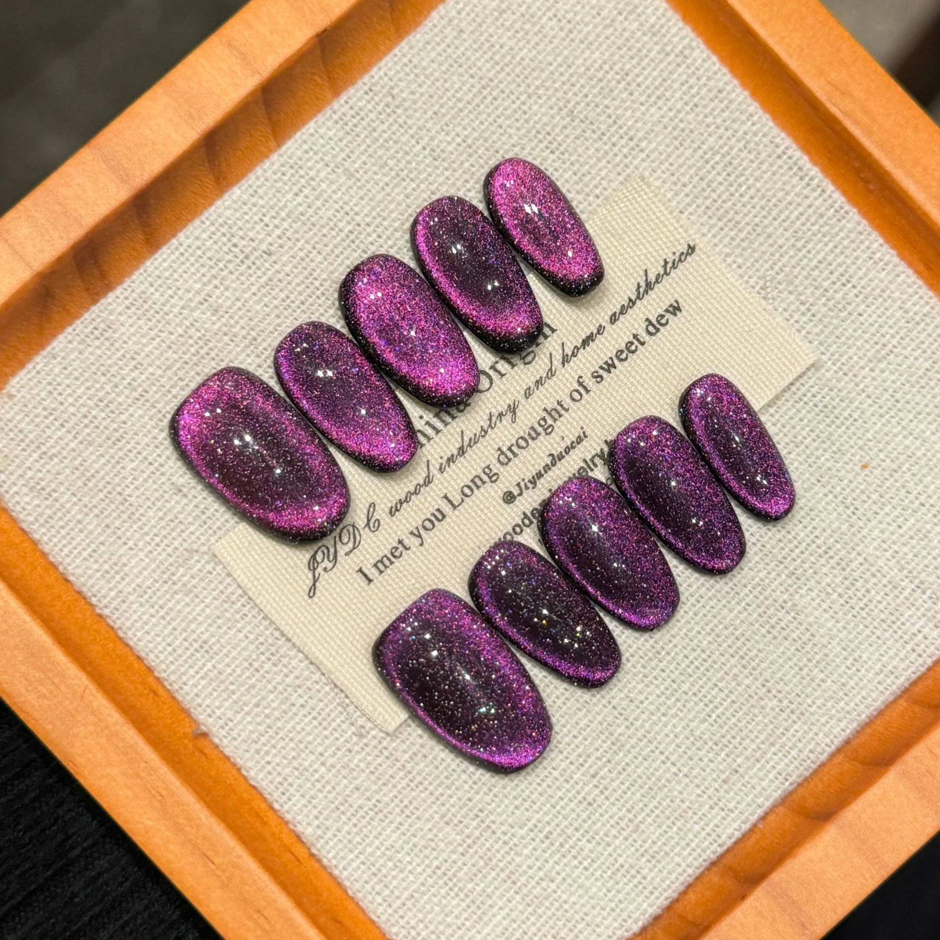 Handmade Reusable - Purple Royal Stardust - Image 6