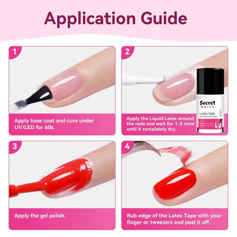Latex Tape For Gel Polish - Image 2