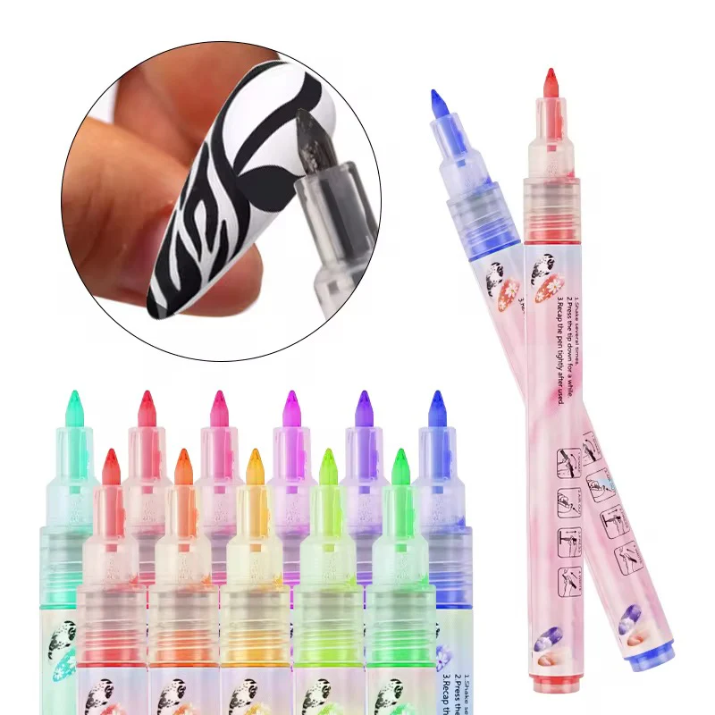 Nails Art Pen (12 Pens) - Image 3
