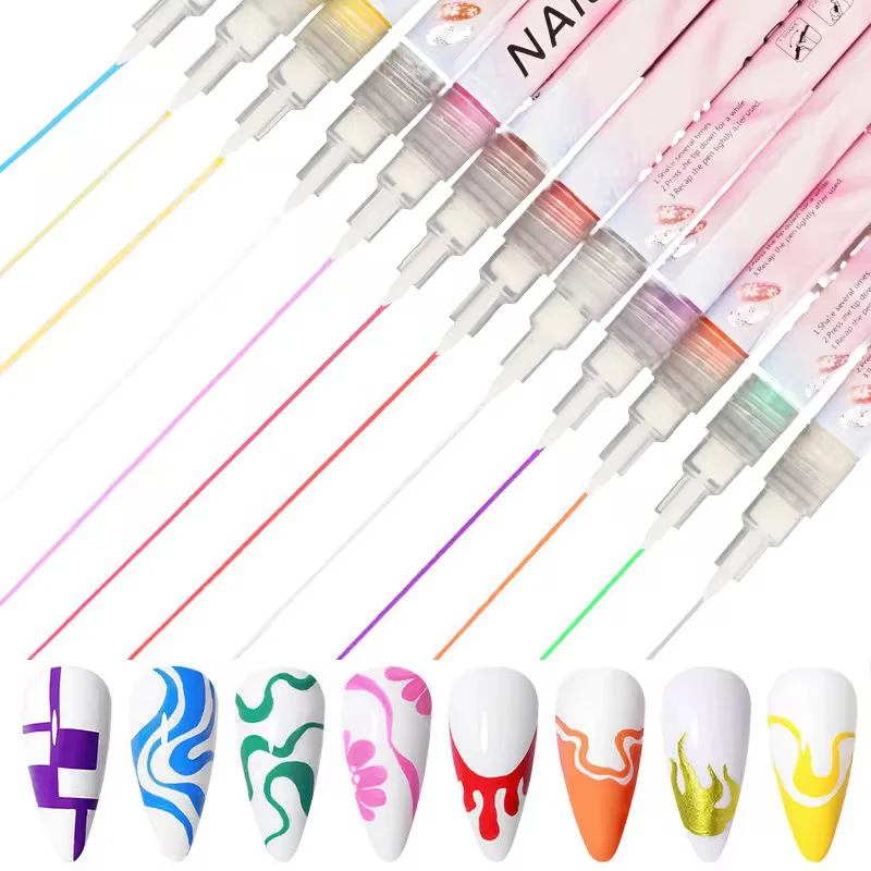 Nails Art Pen (12 Pens) - Image 4