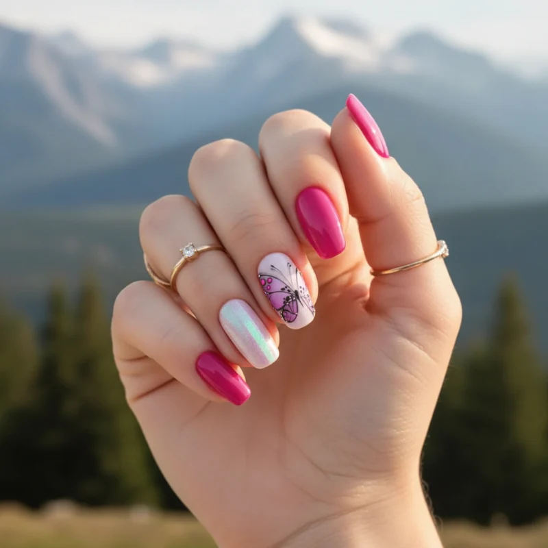 Pink Butterfly