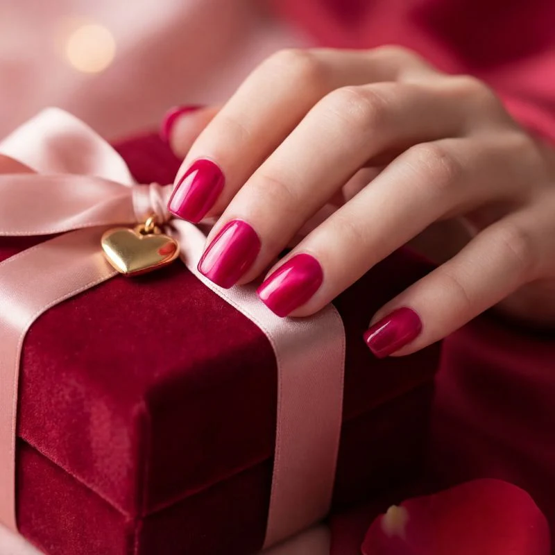 Rose Pink - Cat Eye Nails - Image 5