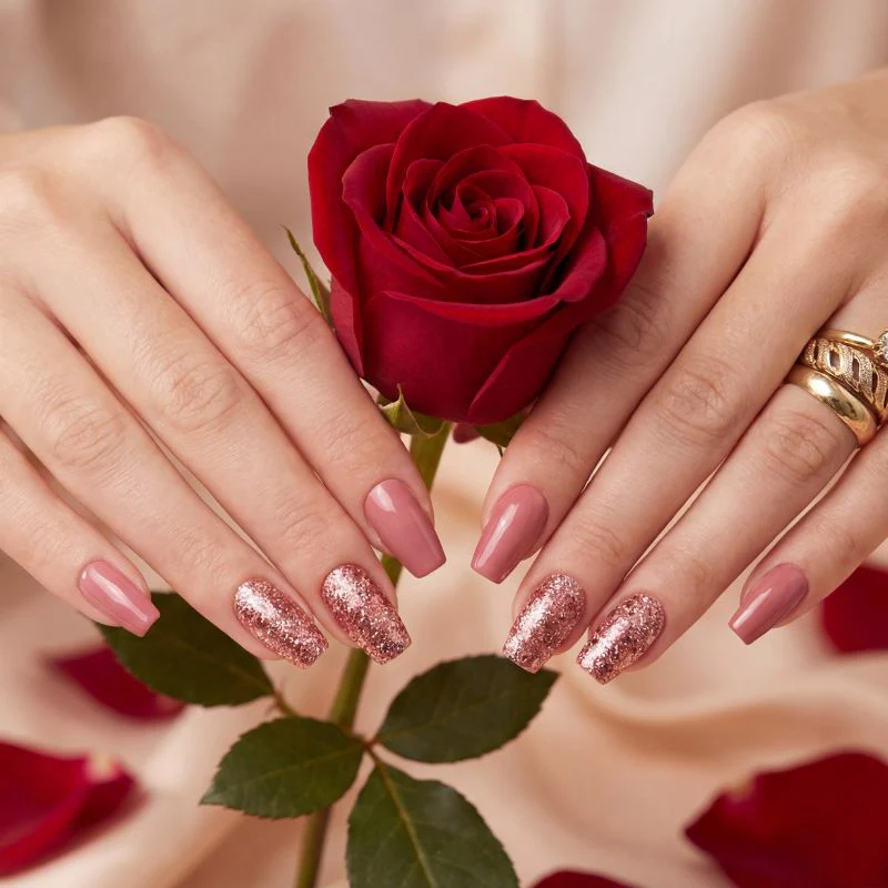 Sparkling Petal - Hand & Toenails Set - Image 7